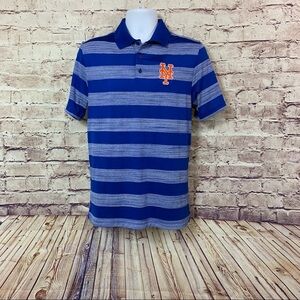 Under Armour New York Yankees Striped Short Sleeve Polo